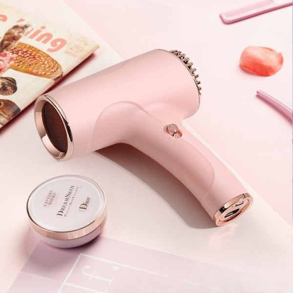 Беспроводной фен Portable Hair Dryer 2600 mAh, мощность 500 Вт