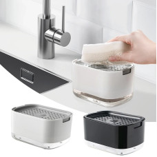 Диспенсер Soap Dispenser Q-4 для мыла с держателем губки