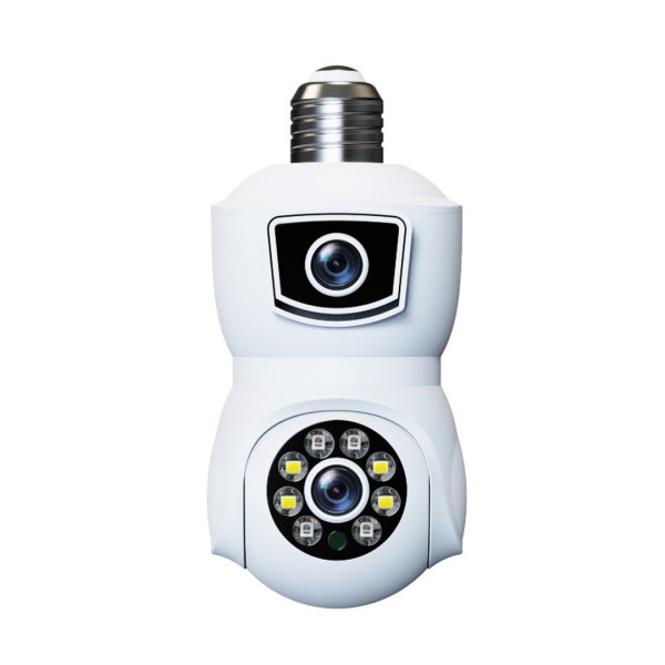 Камера PTZ-Lamp Wi-Fi 2MP с ночным видением, установка в патрон E27