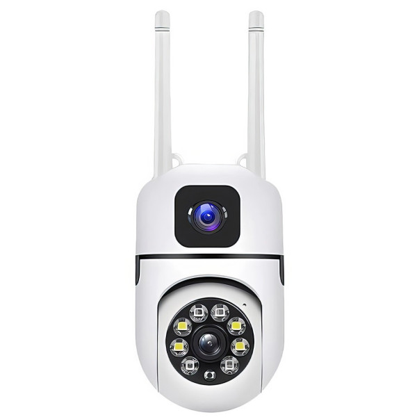 Поворотная уличная камера Dual Lens E10 Wi-Fi, с двумя объективами