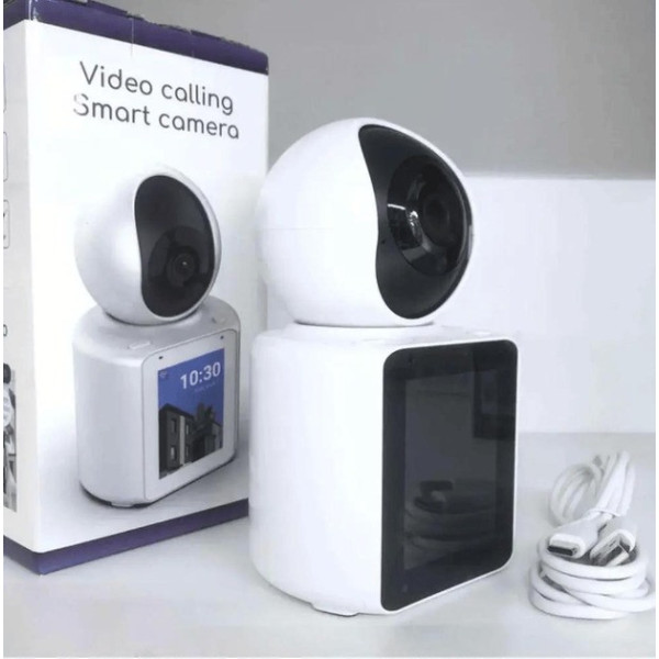 Видеоняня ICSEE V1-20C, настольная камера 3 МП с Wi-Fi подключением