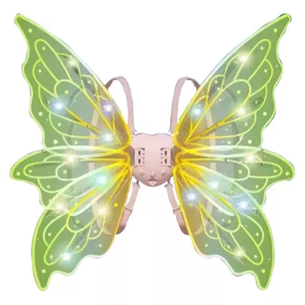 Музыкальные крылья феи Shadow Angel N°5 с LED подсветкой, электрическая модель