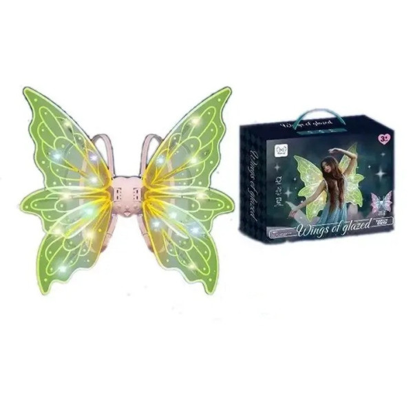 Музыкальные крылья феи Shadow Angel N°5 с LED подсветкой, электрическая модель
