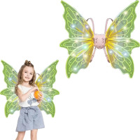 Музыкальные крылья феи Shadow Angel N°5 с LED подсветкой, электрическая модель