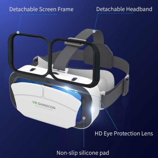 Очки виртуальной реальности SHINECON VR SC-G05A, очки виртуальной реальности с удобной посадкой