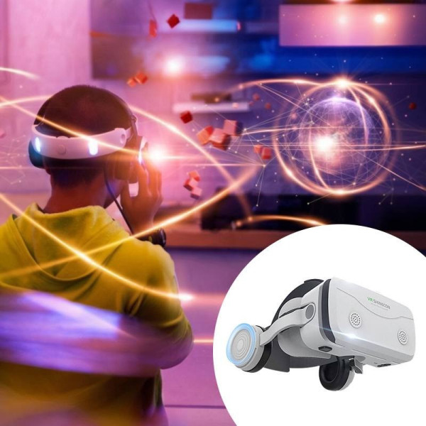 Очки виртуальной реальности SHINECON VR SC-G15E, виар очки с встроенными наушниками