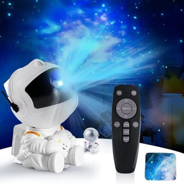Лазерный ночник "Космонавт" Astro Star, проектор звездного неба с пультом