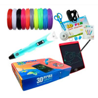 Творческий набор 3D ручка Pen 6+ с планшетом для рисования AND436 для детей