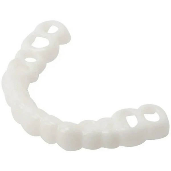 Съемные виниры для зубов Smile Veneers White, накладные зубы, накладки для зубов