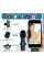 Беспроводной микрофон петличный K9 Wireless Lavalier с адаптером Lightning Type-C