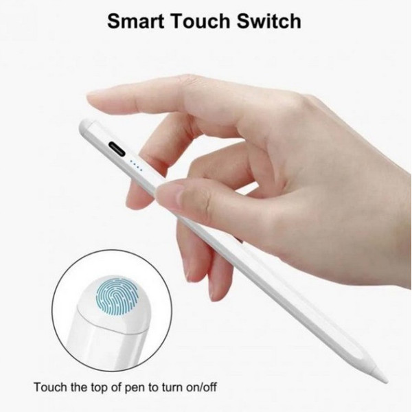 Универсальный активный стилус Universal Stylus Pen для телефона и планшета с зарядкой Type-C