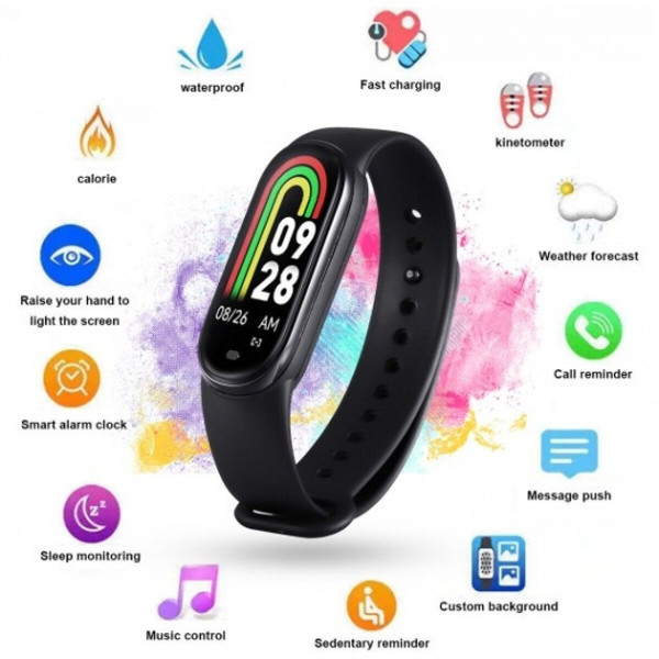 Фитнес-браслет Band M8 с AMOLED-дисплеем и автономностью до 16 дней