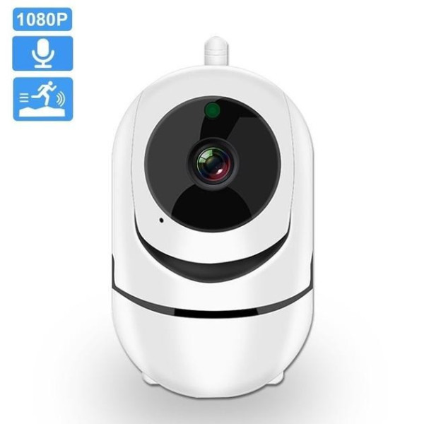 IP камера видеонаблюдения CAMERA Wifi QC011 Y7 — беспроводная видеоняня с поворотом и ночной съёмкой