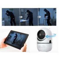 IP камера видеонаблюдения CAMERA Wifi QC011 Y7 — беспроводная видеоняня с поворотом и ночной съёмкой