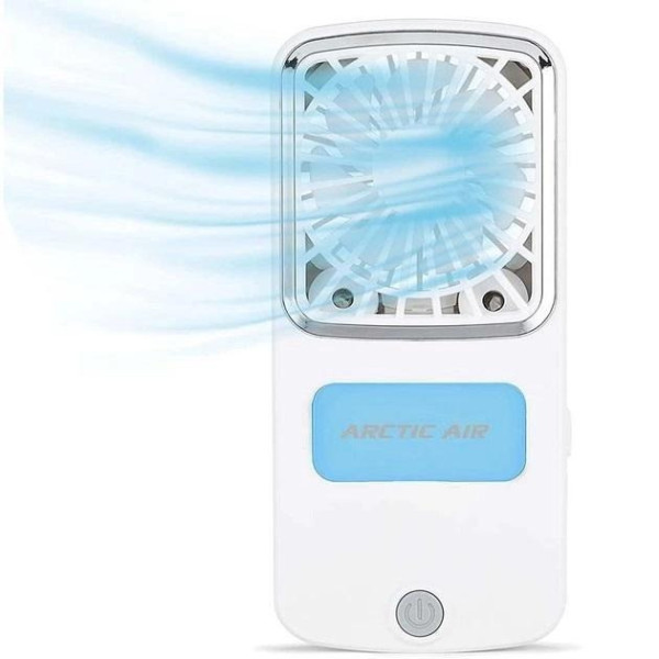 Портативный вентилятор Arctic Air Pocket Chill с охлаждением Hydro-Chill, 3 скорости, RGB подсветка