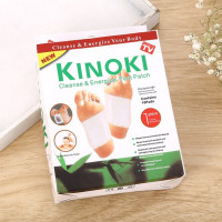 Детокс-пластыри для ног Kinoki Kiyomi, 10 шт, с турмалином и растительными экстрактами