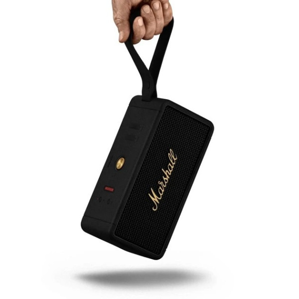 Портативная Bluetooth колонка Marshall Middleton 60 Вт с влагозащитой IP67, до 20 часов работы, черная