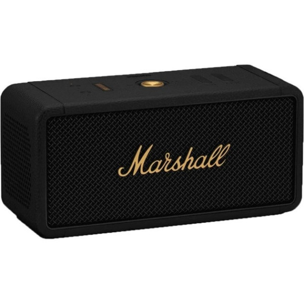 Портативная Bluetooth колонка Marshall Middleton 60 Вт с влагозащитой IP67, до 20 часов работы, черная