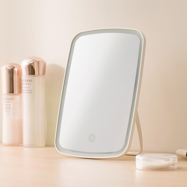 Косметическое зеркало с подсветкой для макияжа аккумуляторное Jordan Judy LED Makeup Mirror NZ520