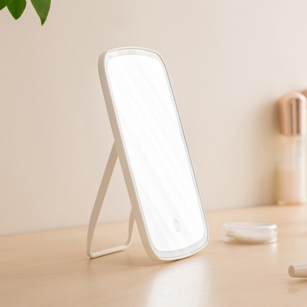 Косметическое зеркало с подсветкой для макияжа аккумуляторное Jordan Judy LED Makeup Mirror NZ520
