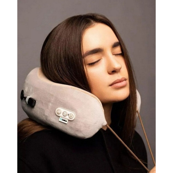 Массажер U-Shaped Massage Pillow 3 в 1 с инфракрасным подогревом для шеи (WM-004)