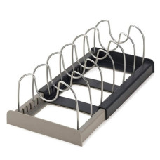 Расширяемая сушилка для посуды DISH RACK из нержавеющей стали Компактный помощник для порядка на вашей кухне