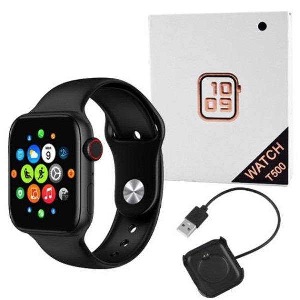 Умные часы WATCH T500 с Bluetooth-звонками и датчиком пульса /  Смарт вотч для Android и iOS
