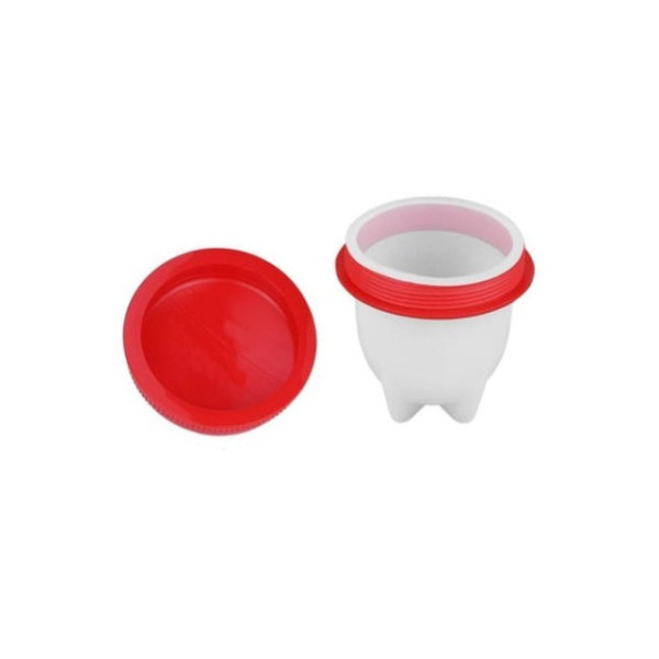 Формы для варки яиц без скорлупы Egg Boiler, 6 штук с лотком / Силиконовая яйцеварка Eggies