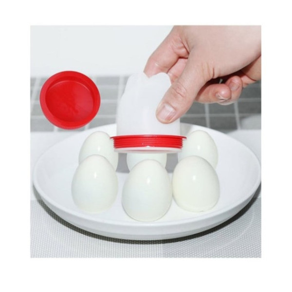 Формы для варки яиц без скорлупы Egg Boiler, 6 штук с лотком / Силиконовая яйцеварка Eggies