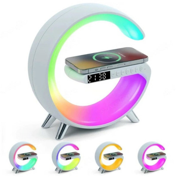 Многофункциональная смарт лампа-ночник G-Smart Light Sound Machine WS-1816 с Bluetooth колонкой и беспроводной