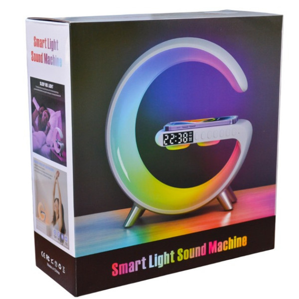 Многофункциональная смарт лампа-ночник G-Smart Light Sound Machine WS-1816 с Bluetooth колонкой и беспроводной