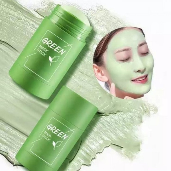 Маска-стик для лица Green Stick Mask с органической глиной и экстрактом зеленого чая