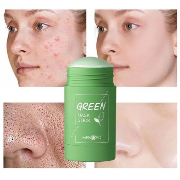 Маска-стик для лица Green Stick Mask с органической глиной и экстрактом зеленого чая