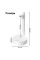 Аккумуляторная помпа для воды X115 Table Water Dispenser Белая