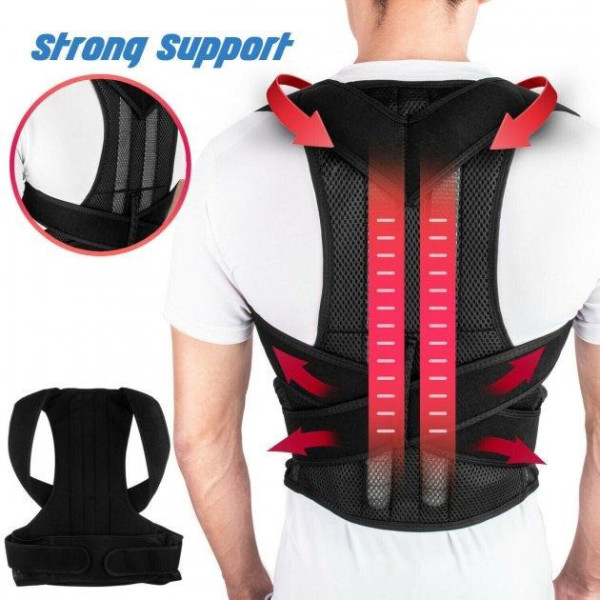 Корсет для спины Spine Back Support Belt / Ортопедический корректор осанки