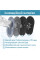 Диатомитовый коврик для ванной Aquarius Home 40×120 см графит суперпоглощающий нескользящий быстро сохнет