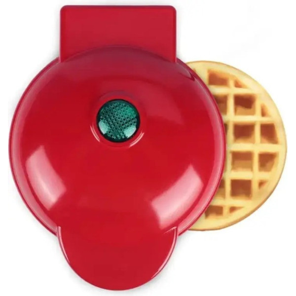 Мини вафельница в форме сердца Waffle Maker, электрическая, с антипригарным покрытием, 350 Вт, для вафель