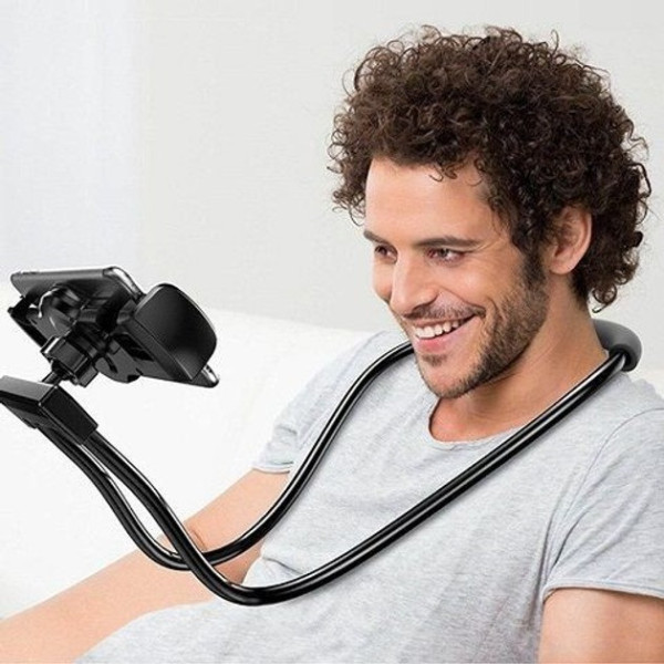 Универсальный держатель для телефона на шею Holder Waist Гибкий настольный и шейный держатель для смартфона360