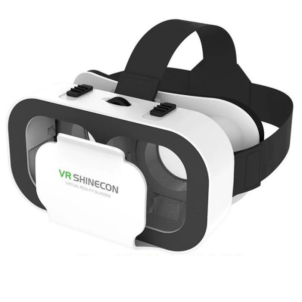 Очки виртуальной реальности SHINECON SC-G05a + Пульт Y1 черный для смартфонов Android и iOS, VR 3D гарнитура д