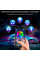 Светодиодная подсветка для авто Bluetooth 12В RGB 4 ленты (2×90 см, 2×120 см) IP68 управление с телефона