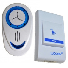 Беспроводной дверной звонок Luckarm 8853 с 15 мелодиями и световой индикацией до 150 м