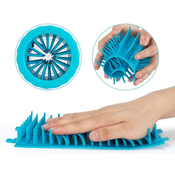 Лапомойка для собак большая L Pet Feet Washer емкость для мытья лап с силиконовыми щетинками