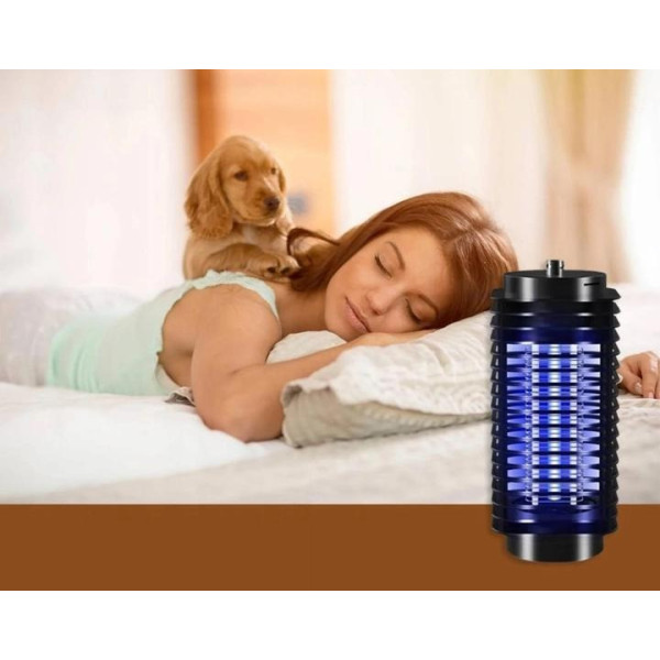 Ультрафиолетовый уничтожитель насекомых Electronic Mosquito Killer Lamp Лампа ловушка для комаров, мух и мошек