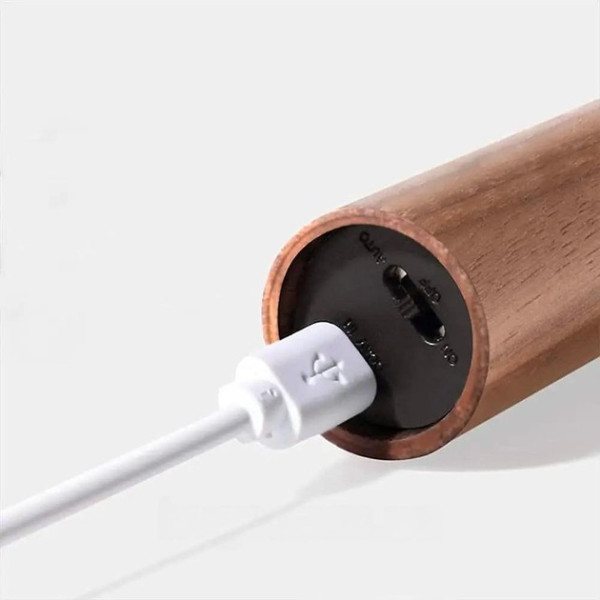 Мини-фонарь на аккумуляторе настенный W-52 с LED и датчиком движения / Светильник ночник на стену