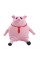 Игрушка сквиш антистресс Свинка Pink Pig 20 см / Резиновая игрушка для детей и взрослых