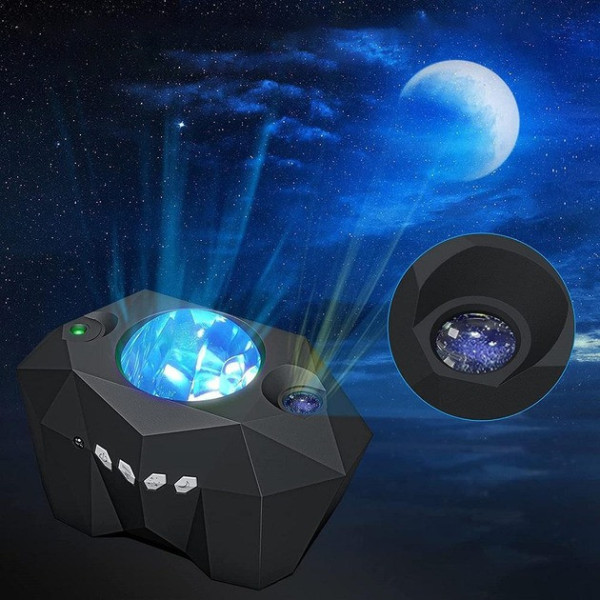 Ночник проектор звездное небо Светильник Dream Aurora Star Lights Black