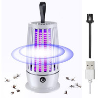 Лампа-уничтожитель насекомых с USB зарядкой и аккумулятором 4000 мАч  защита от комаров и мух LY-851