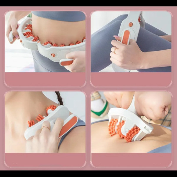 Антицеллюлитный массажер-ролик ROLLER MASSAGER Эффективный инструмент для домашнего массажа