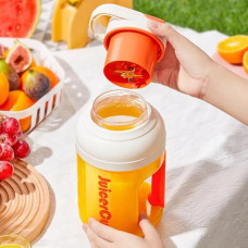 Портативный блендер Sunroz Juicer Cup 1500 мл AND362, беспроводной для смузи, зарядка от USB