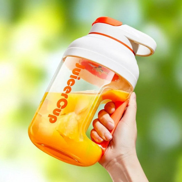 Портативный блендер Sunroz Juicer Cup 1500 мл AND362, беспроводной для смузи, зарядка от USB